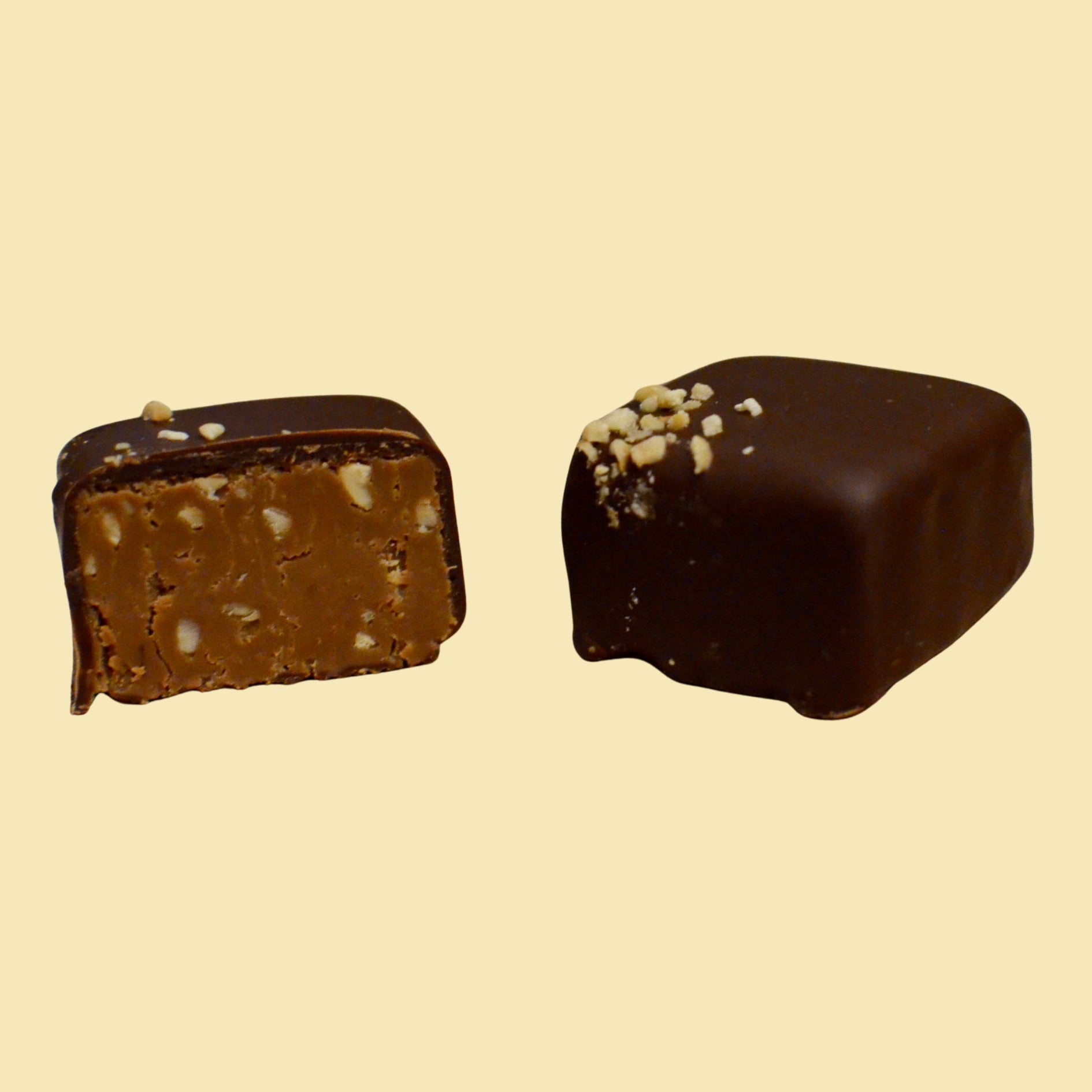 Pralinen Gianduja - geröstete Haselnüsse - 6er Box