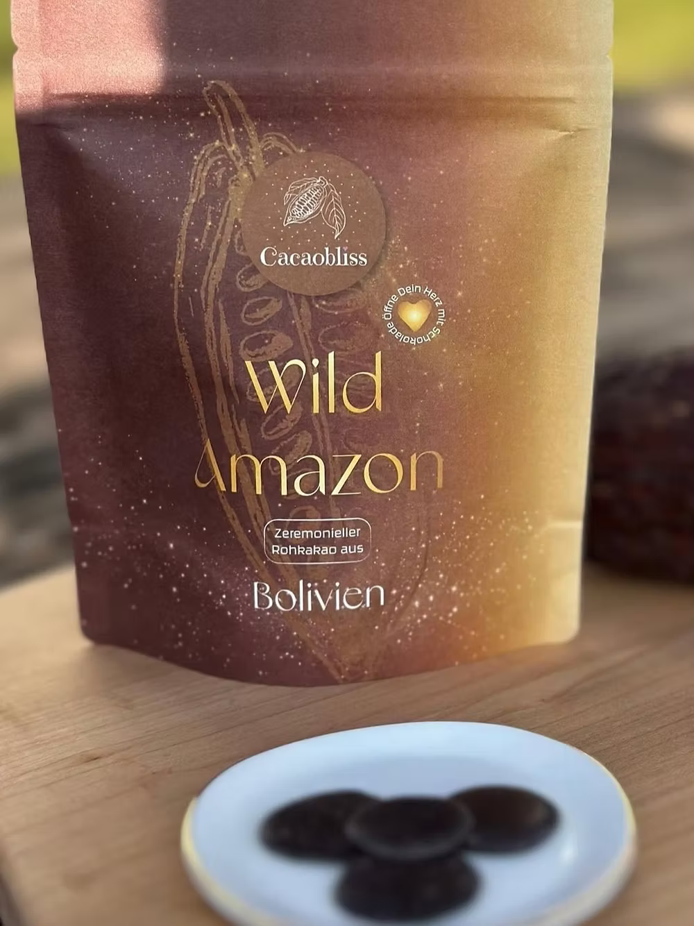 Zeremonieller Rohkakao aus Bolivien - Wildsammlung